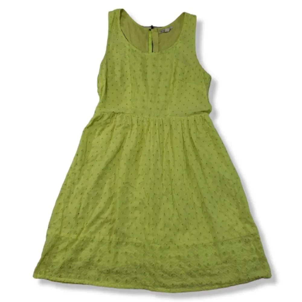 American Eagle Outfitters Dress Size 4 A-Line Fit And Flare Sleeveless Embroider - Picture 1 of 7